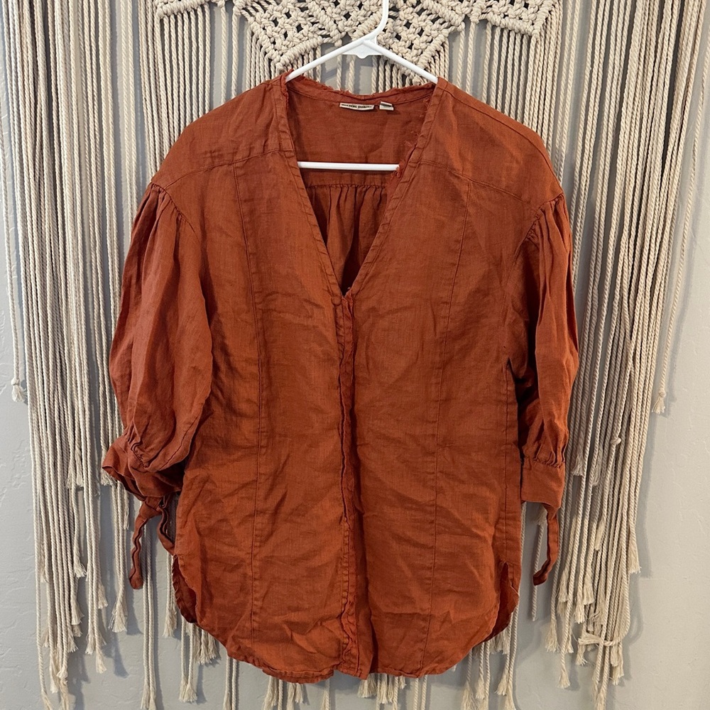 HOLDING HORSES Terracotta Blouse